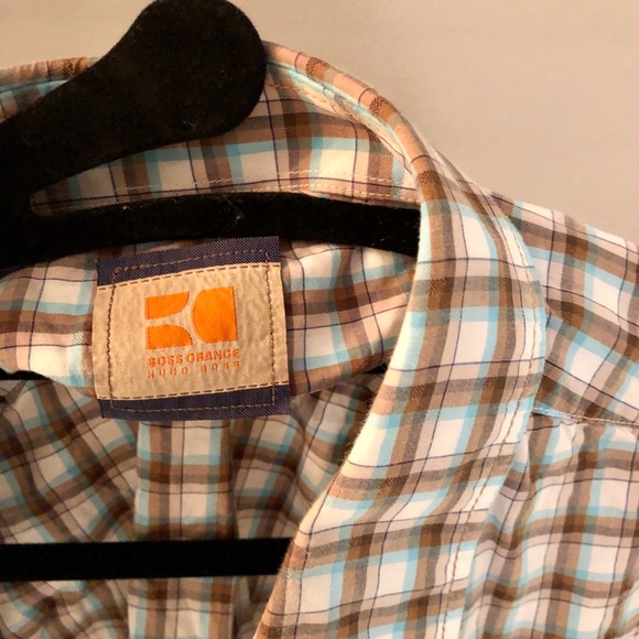 Hugo Boss Orange button up - Picture 2 of 3